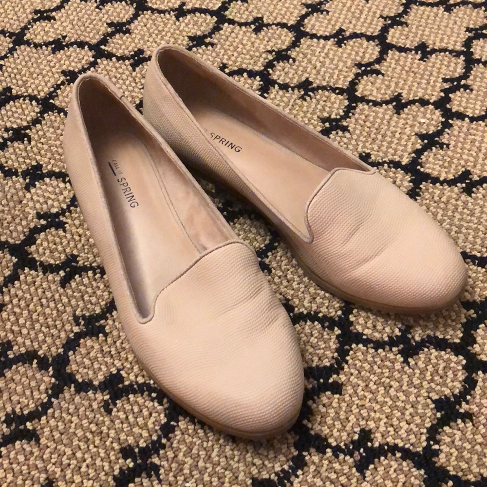 Call it spring nude flats